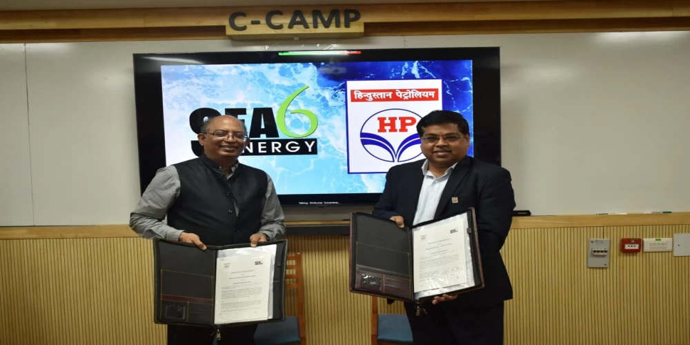 HPCL Green R&D Centre signs MoU with Sea6 for biofuels from seaweed biomass HPCL Green R&D Centre signs MoU with Sea6 for biofuels from seaweed biomass